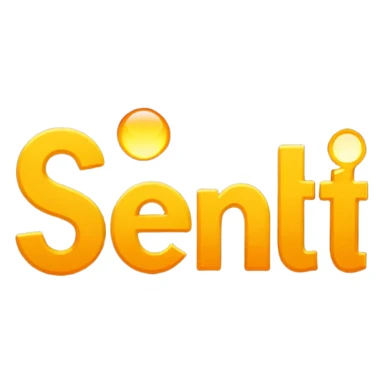 animated gif the word "Sent!" sticker