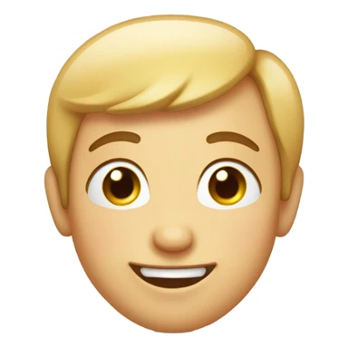 Blushing face with dimples  sticker