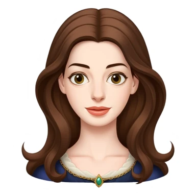 Anne Hathaway as Ella of Frell sticker