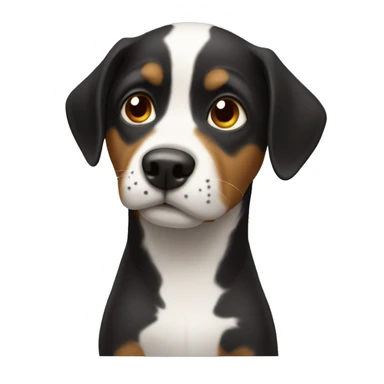 Um cachorro  sticker