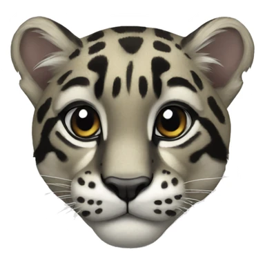 Clouded Leopard  sticker