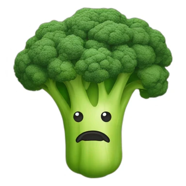 Brocoli with shoothead sticker