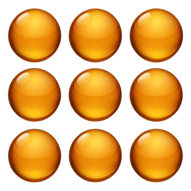 amber sphere sticker