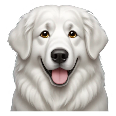 great pyrenees dog  sticker