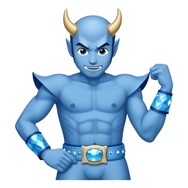 duke blue devil getting spanked with a bedazzled sky blue belt sticker