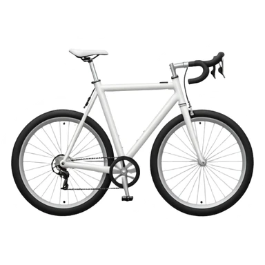 White  ns bike sticker