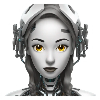 star trek borg queen sticker