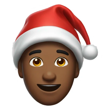  spider-man wears santa claus hat sticker