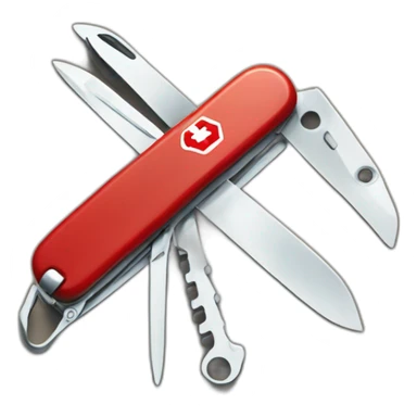 swiss army knife sticker