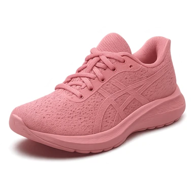 pink running shoe sticker