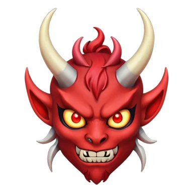 Demon d'animé ou manga sticker