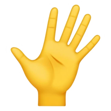 Erstelle mir ein Emoji von einer Hand die das bekannte yvl Handzeichen zeigt  sticker