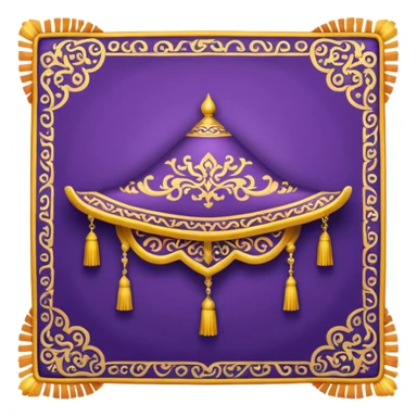 A flying carpet  sticker