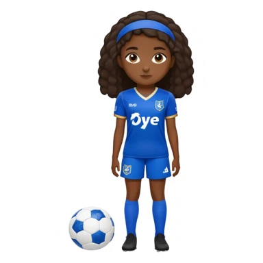 Chica morena de piel vestida Del Real Oviedo  sticker