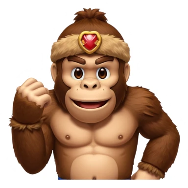 donkey kong making 👌 sticker