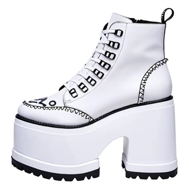 Calzado Qozmo White  marca YRU sticker