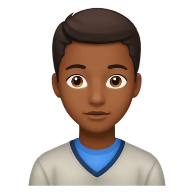 American black highschool student sticker