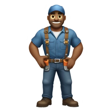 Plumber rougarou sticker