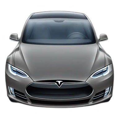 La voiture tesla sticker