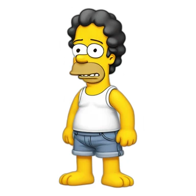 homo-homer-simpson sticker