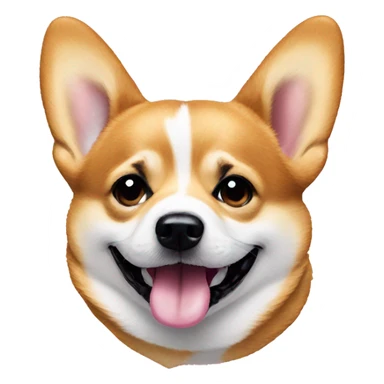 corgie wearing juicy couture  sticker