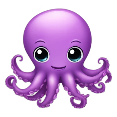 Cute little Octopus  sticker