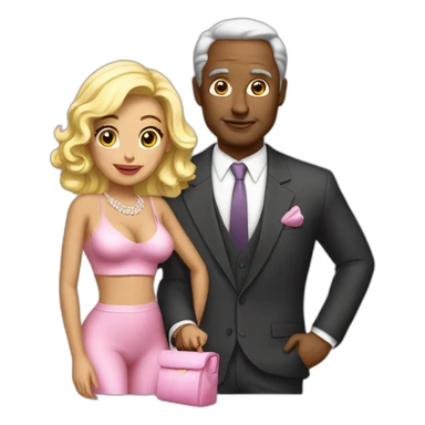sugar daddy with sugar baby sticker