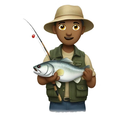 fishing lin sticker
