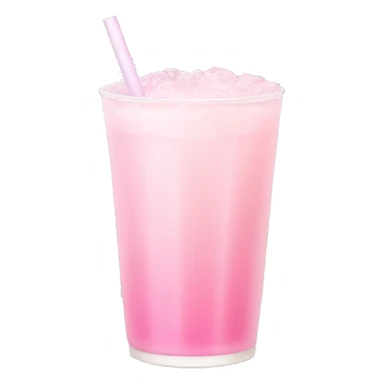 pastel pink drink sticker