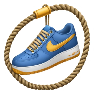 Rope lace af1 sticker