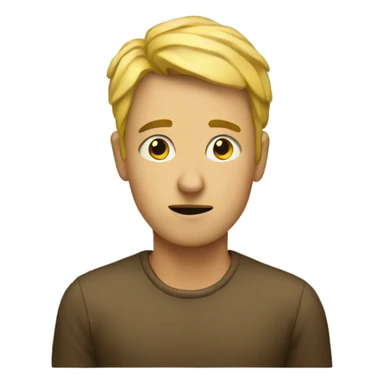 Human thinking sticker