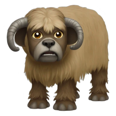 Bantha from star wars sticker