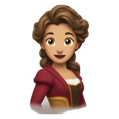 Beauty and the beast sticker