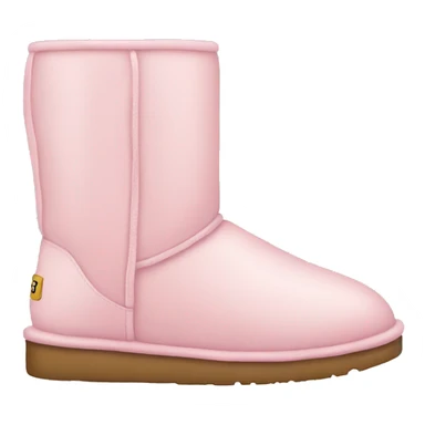 light pink uggs sticker