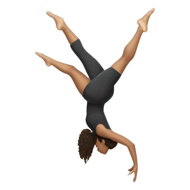 Antigravity yoga sticker