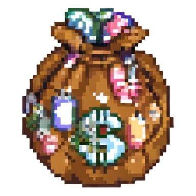 money bag sticker