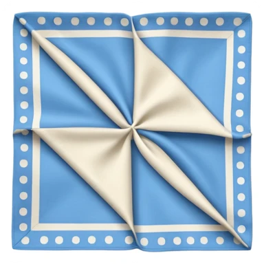 patterned napkin sticker