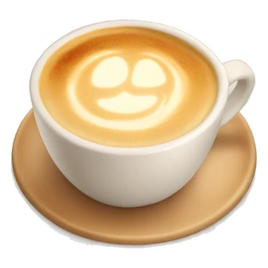 hot beige latte sticker