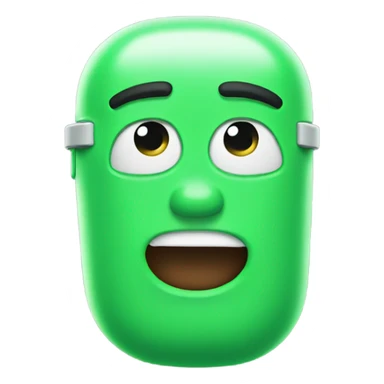 green airpods sticker