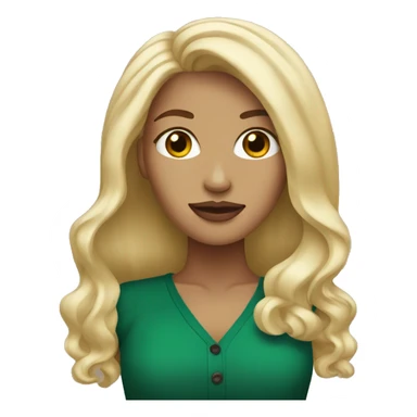 Blonde with Starbucks coffee  sticker