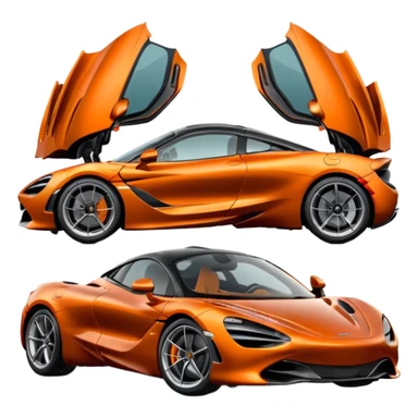 McLaren 720S best view  sticker