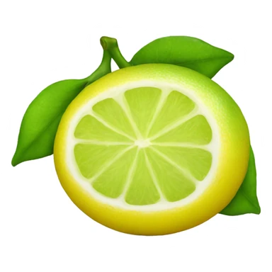 Lemon lime sticker