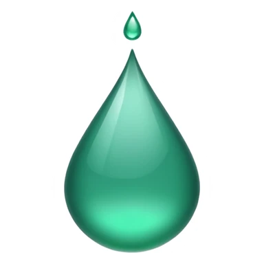 Esmeralda verde água sticker