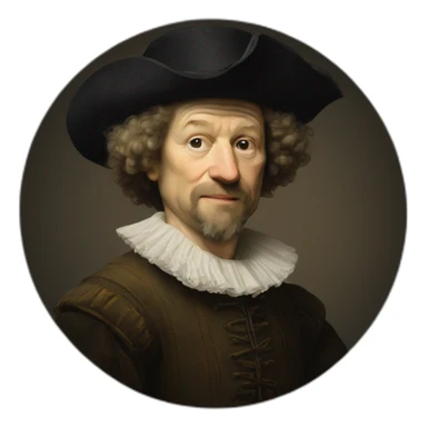 rembrandt sticker