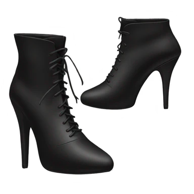 Black Stiletto Boots sticker