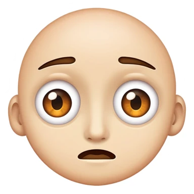 🙄 with three eyes  sticker