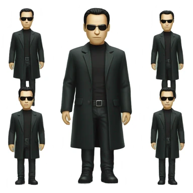 the matrix man sticker