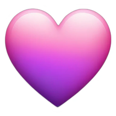 heart pink and purple sticker