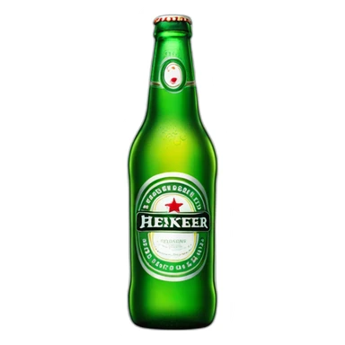heineken bottle sticker