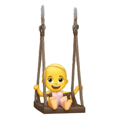 Baby swing sticker